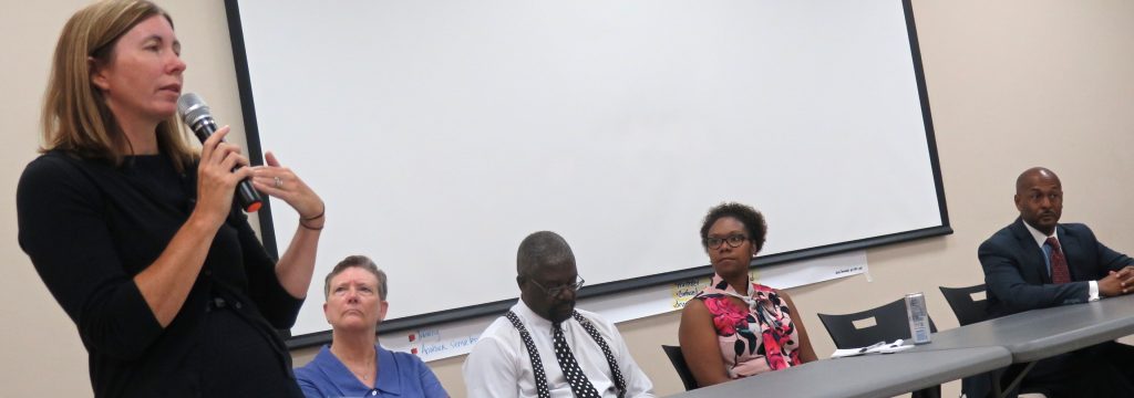 From left: Erlin Oliverio, Julia Sain, Willie Ratchford, Lezlie Briggs and Terry Bradley.