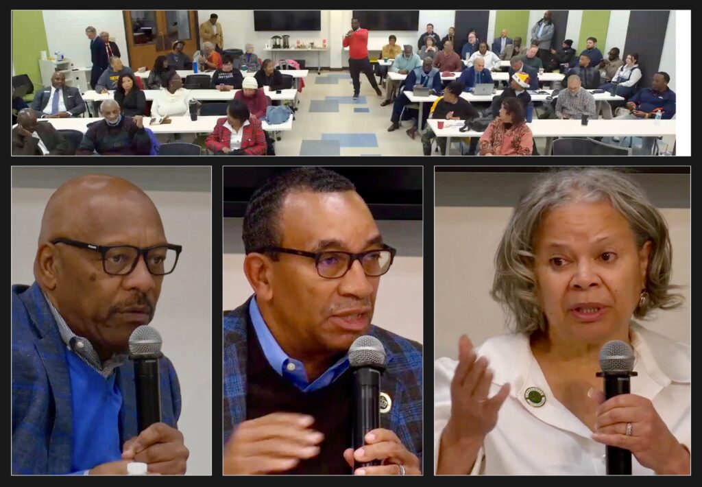 Anthony Fox, James Mitchell, Vi Lyles